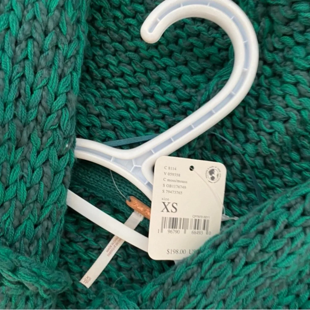 🆕 NWT Free People Crofter Cardigan in Alpine Trail - Size XS - Picture 6 of 11